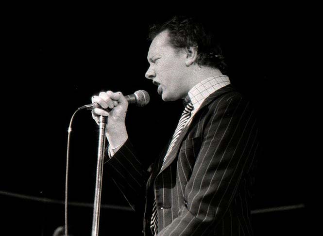 Joe Jackson on stage
